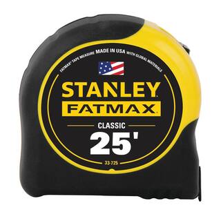 Stanley 25 ft. FATMAX Tape Measure 33-725Y