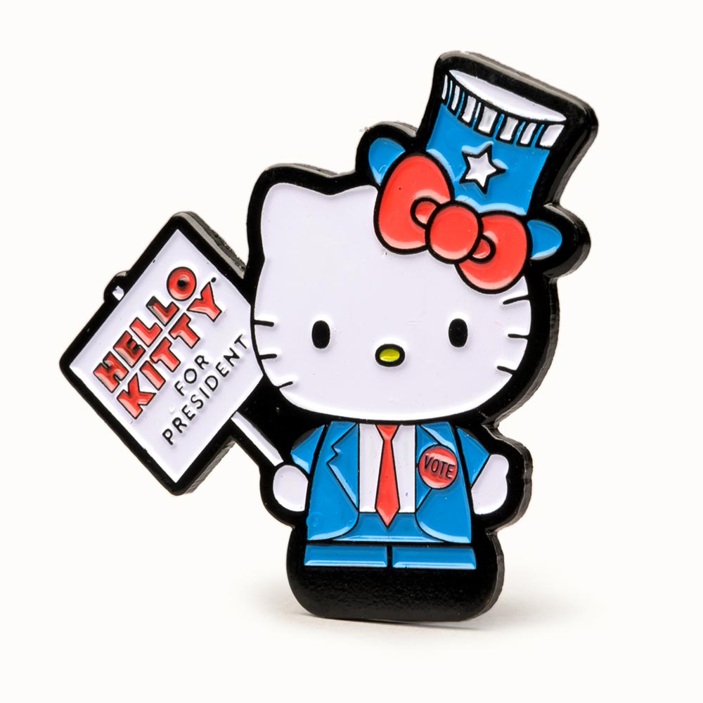 Kidrobot x Sanrio Hello Kitty Time to Shine Pin Series