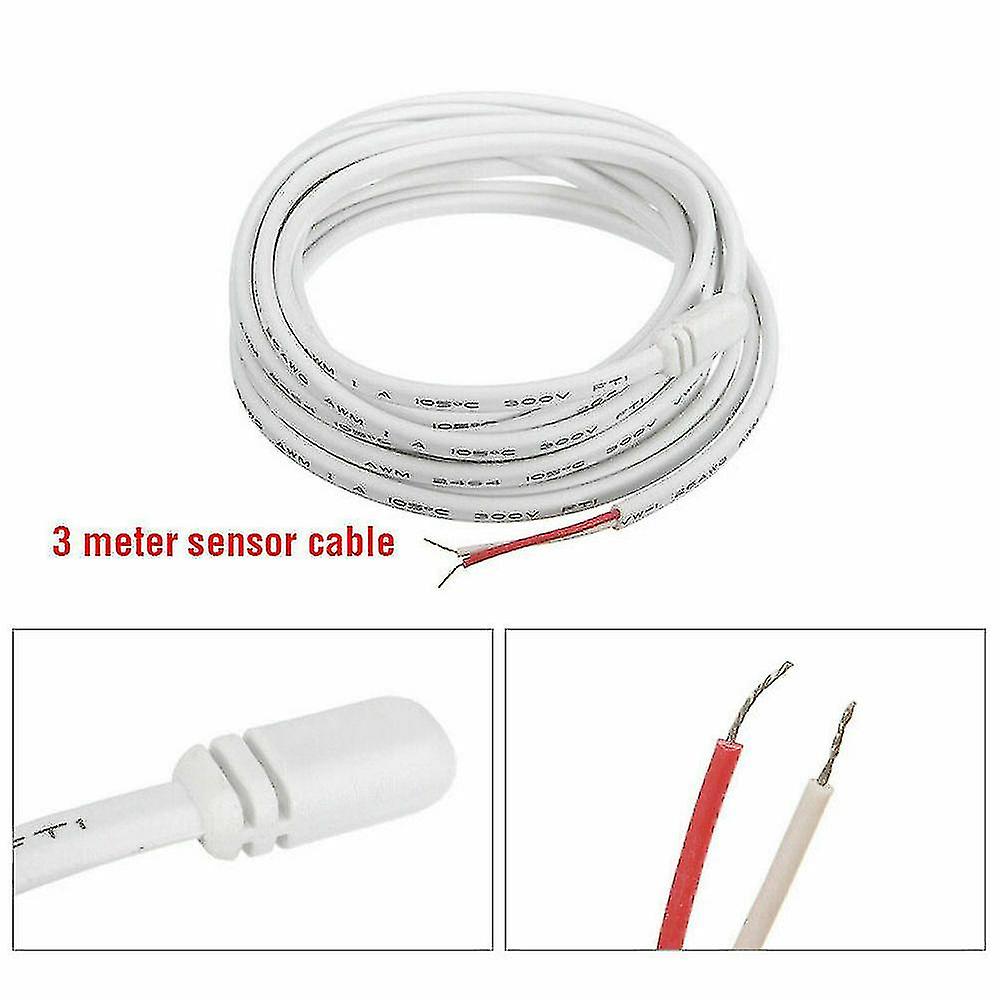 Electric Underfloor Heating Thermostat Temperature Control Switch + Sensor Cable