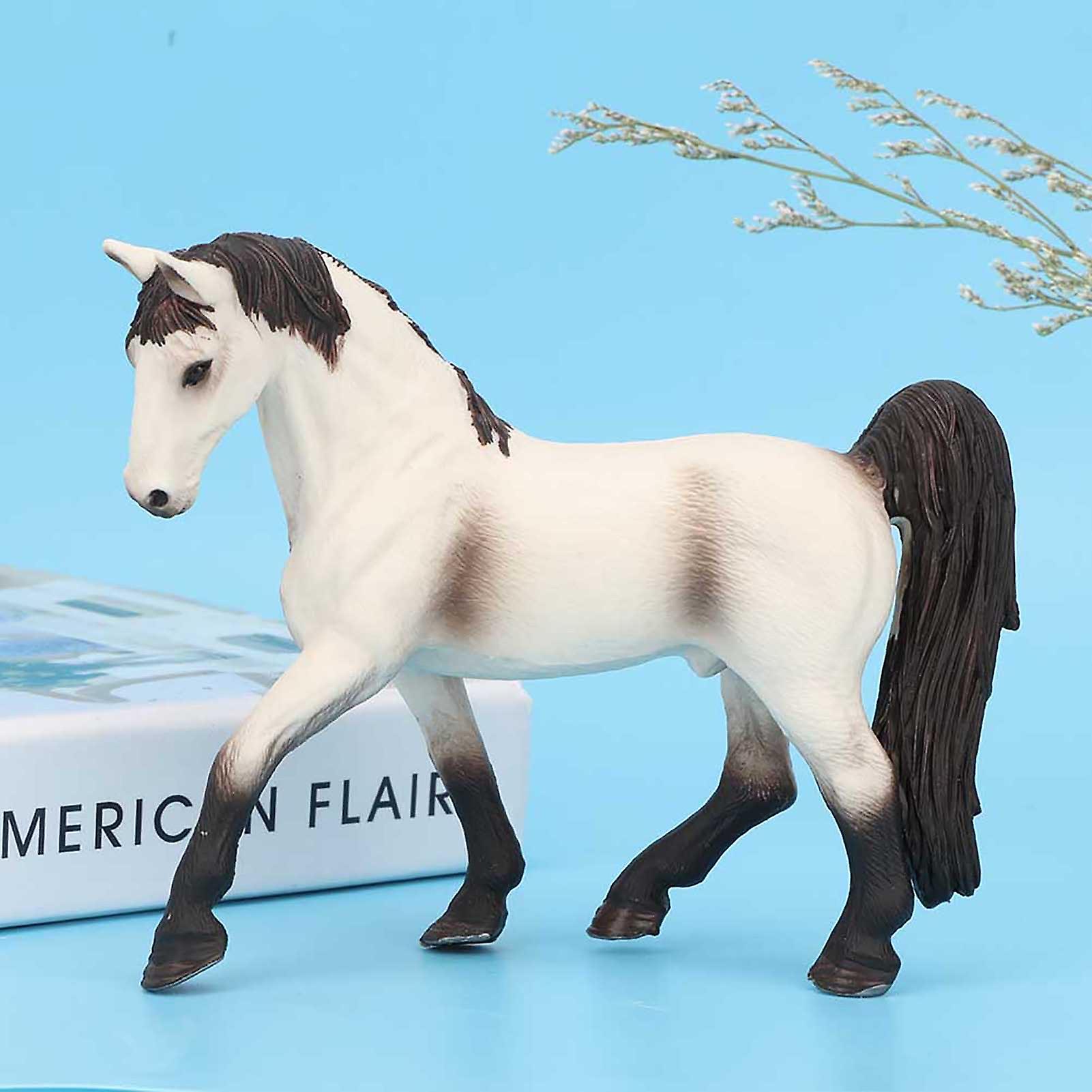 Simulation Solid Horse Figurine Plastic Animal Model Kid Children Educational Toys (#1)