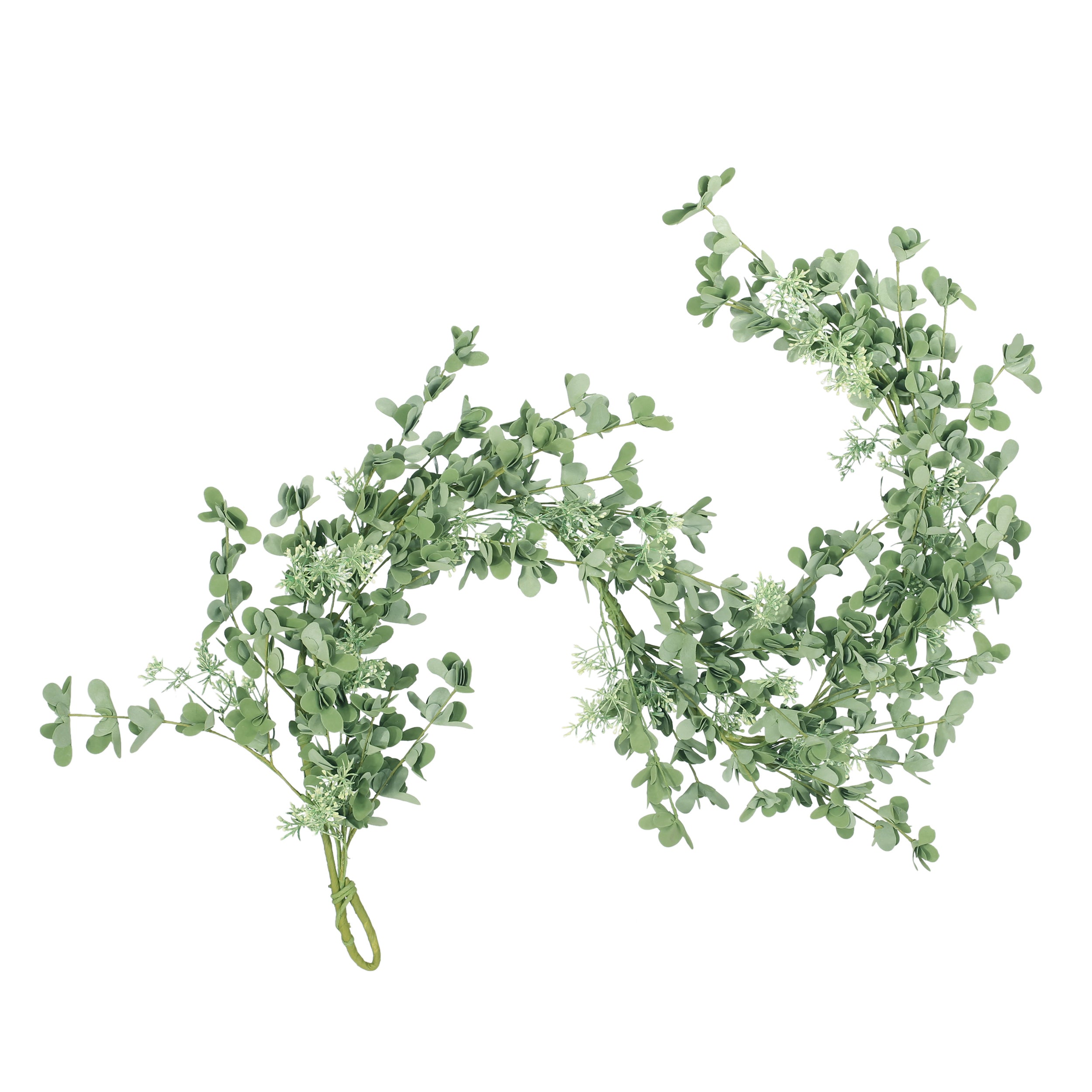 Frohock 5-foot Creeping Woodsorrel Artificial Garland, Green