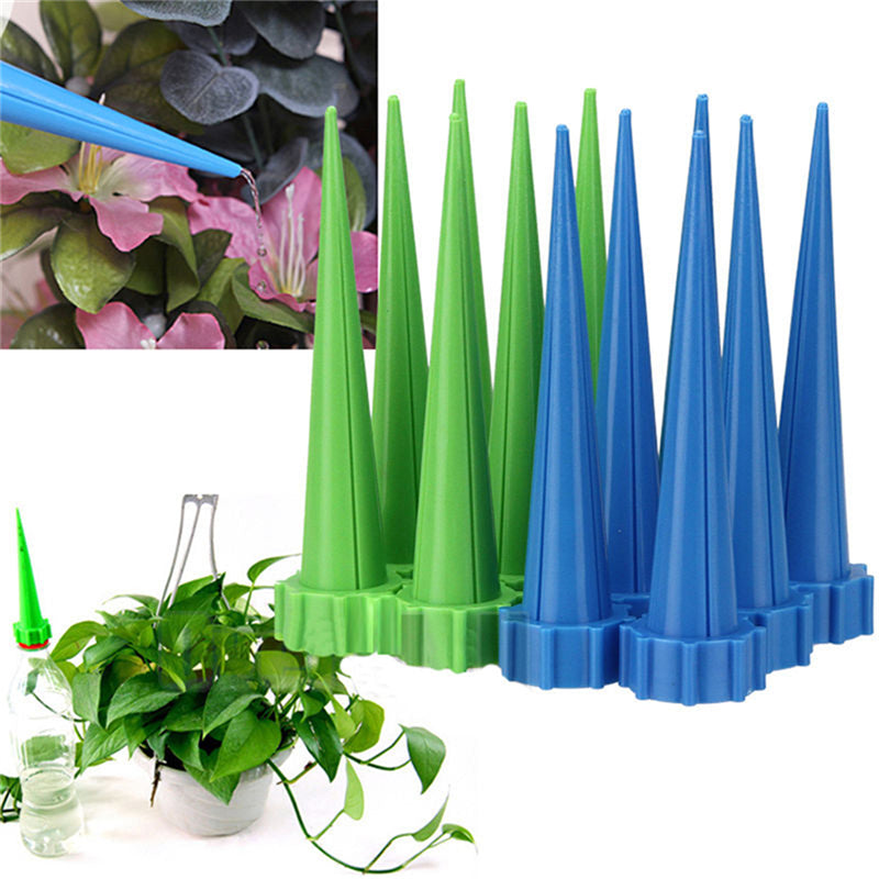 Automatic Garden Cone Watering Spike Plant Flower Waterers Bottle Irrigation Hot