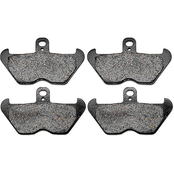 Front Brake Pads Compatible with 1997-2000 BMW R 850 C (Cast wheel/ABS) - Non-Metallic Organic NAO Brake Pads Set