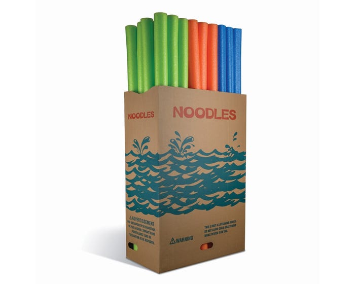 Armacel Tundra Noodle - 1 Count， Assorted Colors - WN40