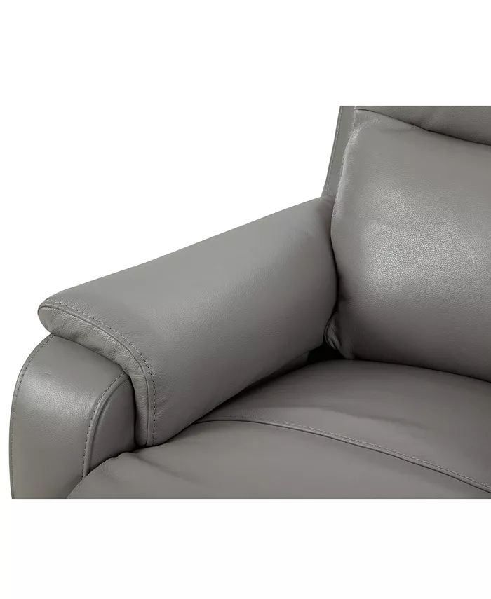 Furniture CLOSEOUT! Kolson 83 Leather Power Recliner Sofa