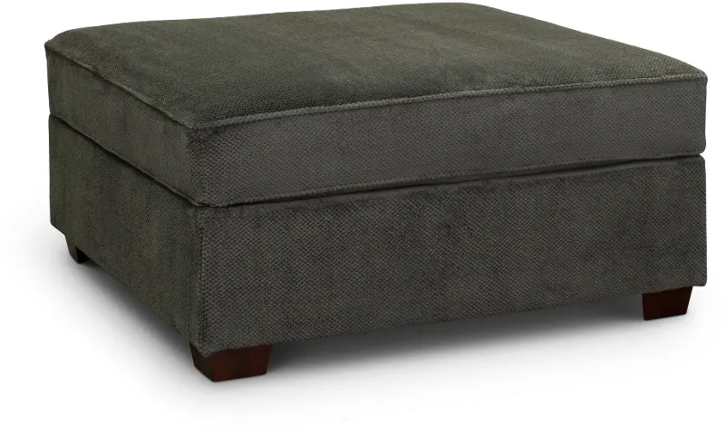 Autumn Gray Ottoman