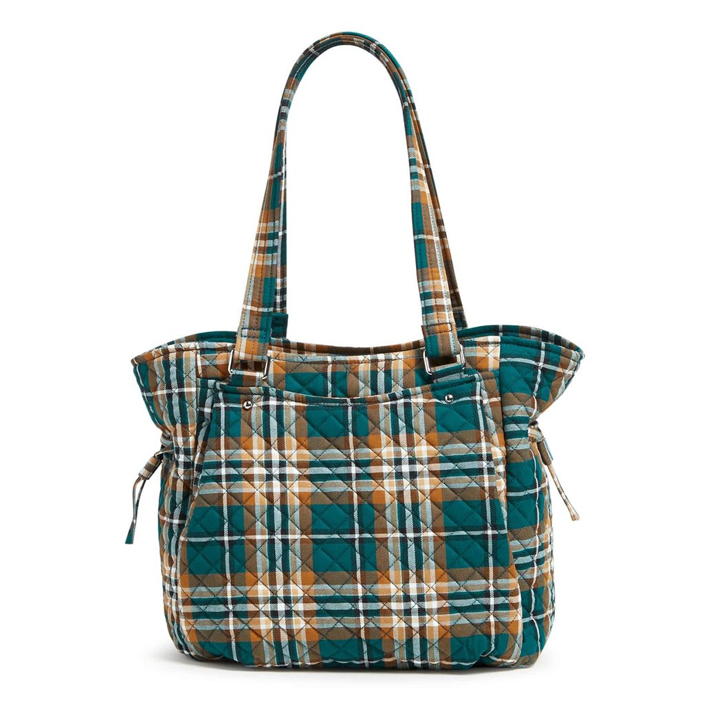 Vera Bradley  Glenna Satchel in Orchard Plaid