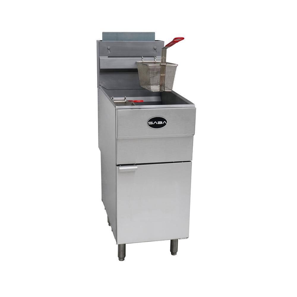 SABA 16 in. 45 lb. Capacity Liquid Propane Commercial Fryer GF45-P