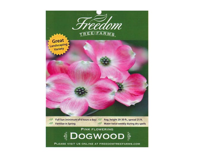 Freedom Farms Stellar Pink Dogwood， 5 Gallon Pot