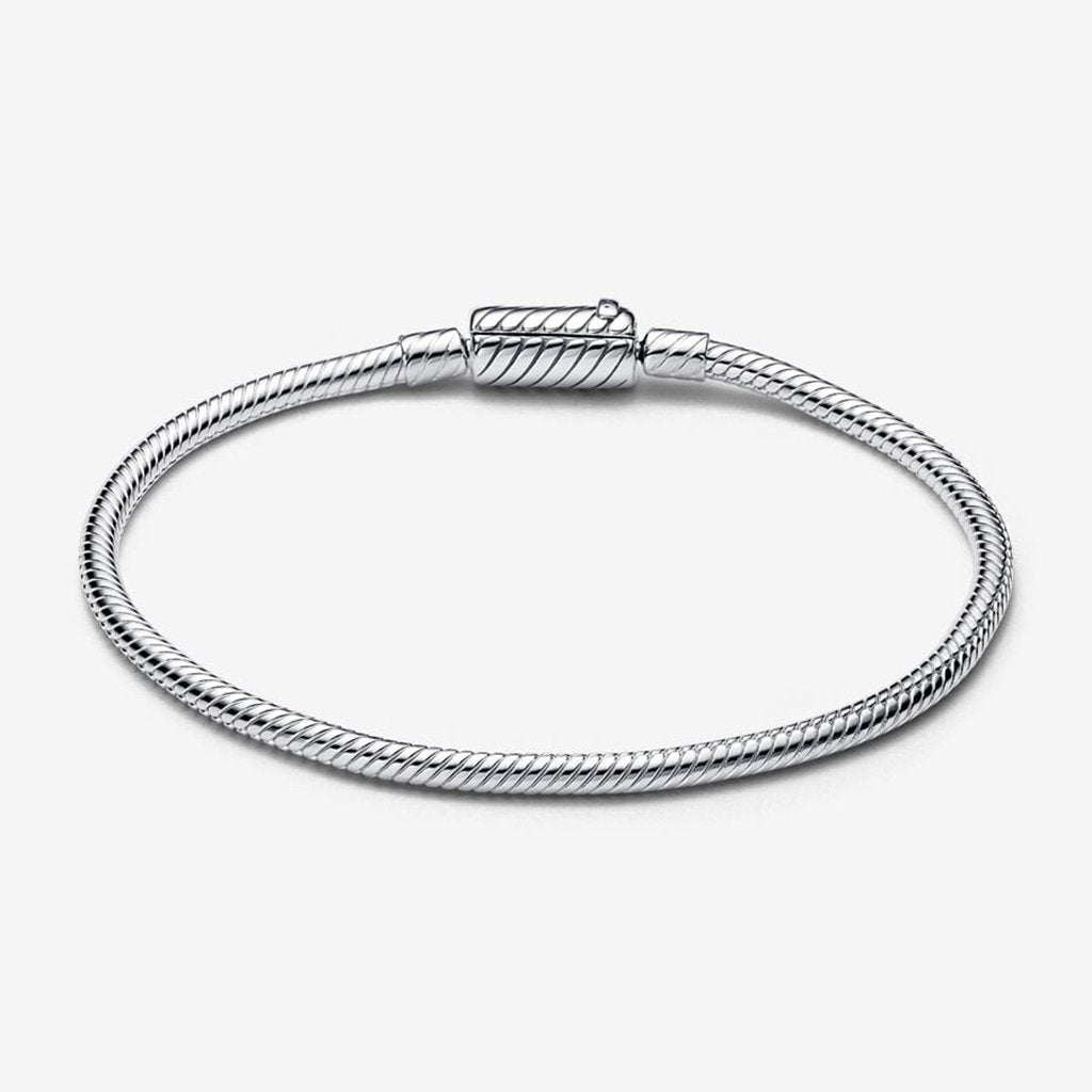 PANDORA  Pandora Moments Sliding Magnetic Clasp Snake Chain Bracelet - Sterling Silver