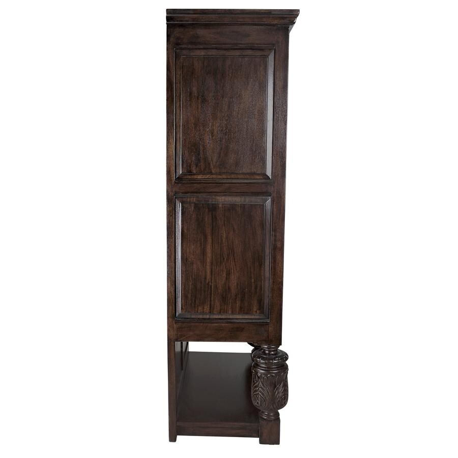Design Toscano Coat of Arms Gothic Revival Armoire