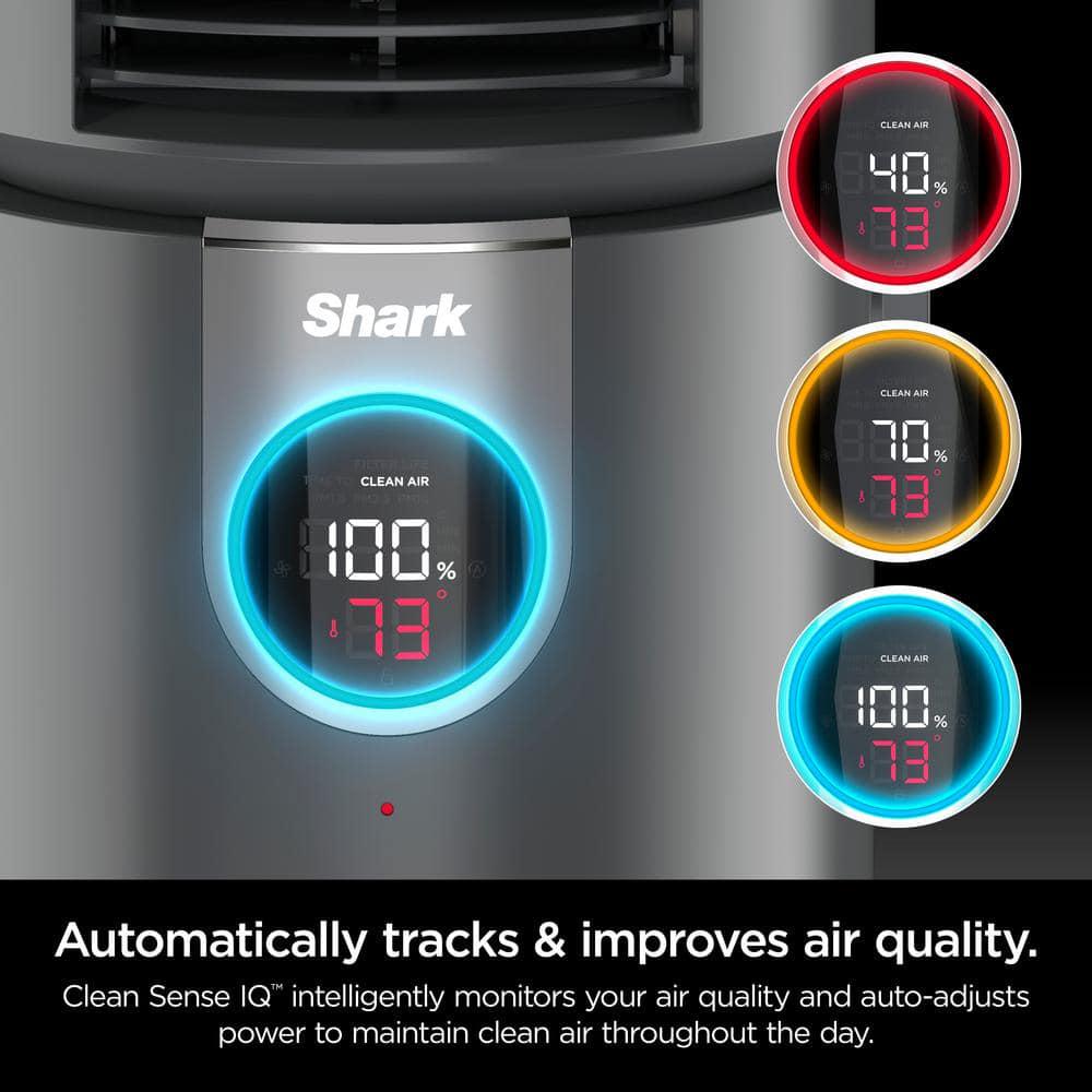 Shark 3in1 Air Purifier Heater and Fan with NanoSeal HEPA Cleansense IQ Odor Lock