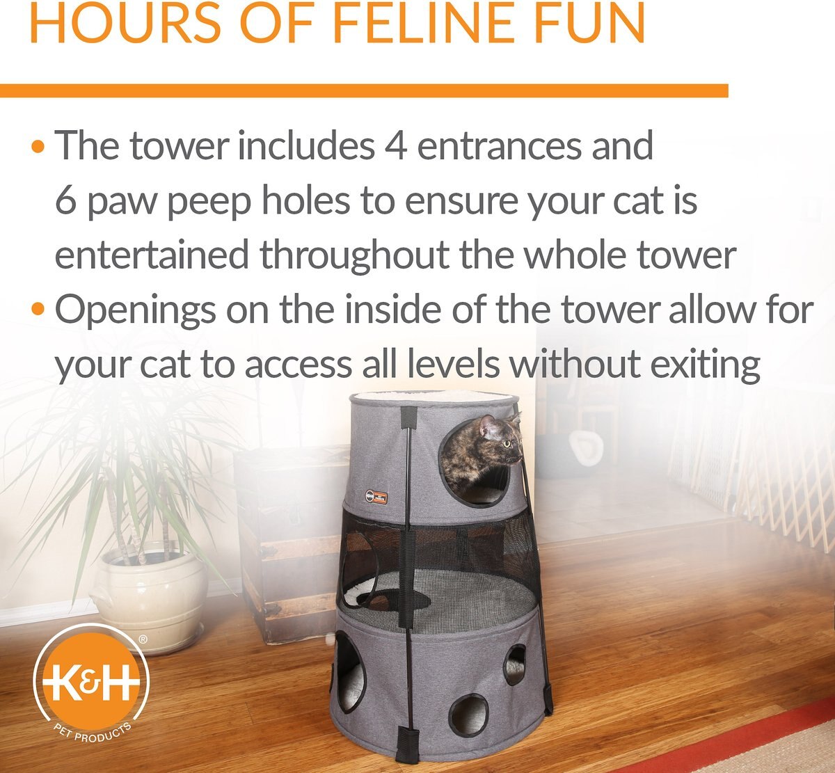 KandH Pet Products Kitty Tower Cat Furniture