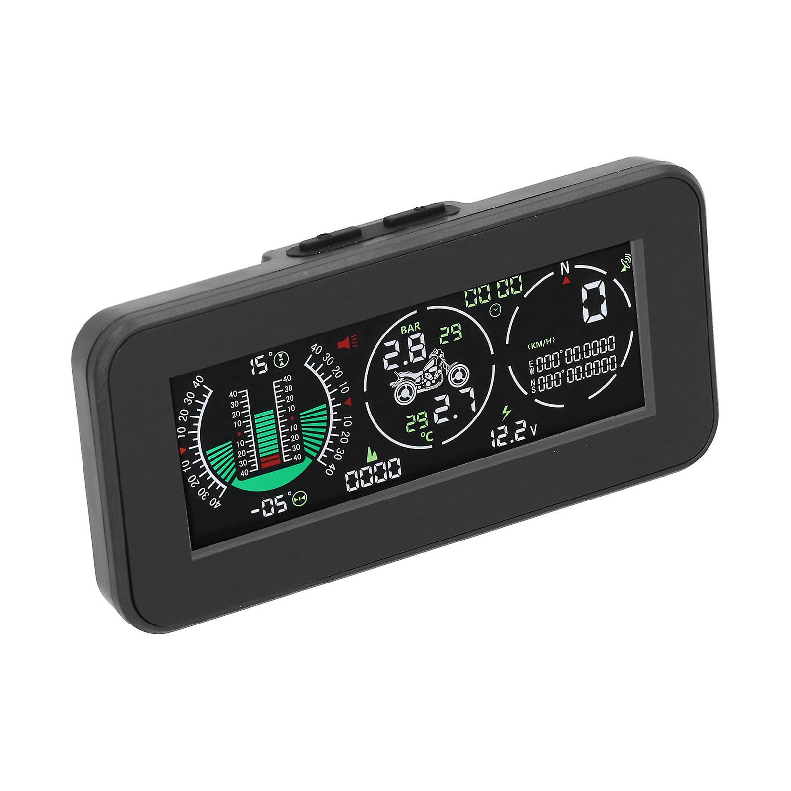 Motorcycle Head Up Display Gps Overspeed Warning Alarm Tire Pressure Monitor For Haulage Motor