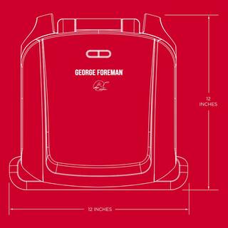 George Foreman 4 Serving Silver Electric Indoor Grill and Panini Press 986118636M