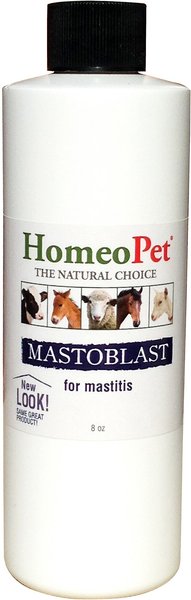 HomeoVet Mastoblast Mastitis Pregnant and Nursing Liquid Farm Animal and Horse Supplement