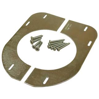 JONES STEPHENS Steel Floor Plate to Support Cast Iron Water Closet (Toilet) Flanges for Wood Floors C01002