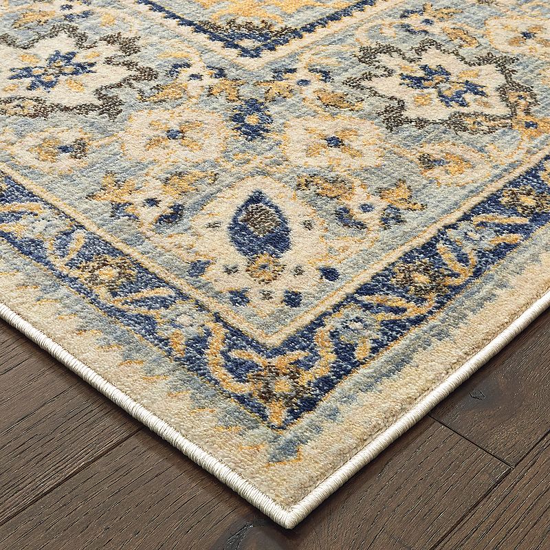 StyleHaven Perla Floral Medallion Rug