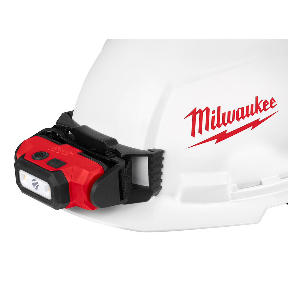 Milwaukee Front Brim Hard Hat with BOLT Accessories Type 1 Class E