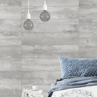 Florida Tile Home Collection Alaskan Powder Light Gray 8 in. x 36 in. Matte Porcelain Floor and Wall Tile (13.6 sq. ft.Case) CHDEALS108X36