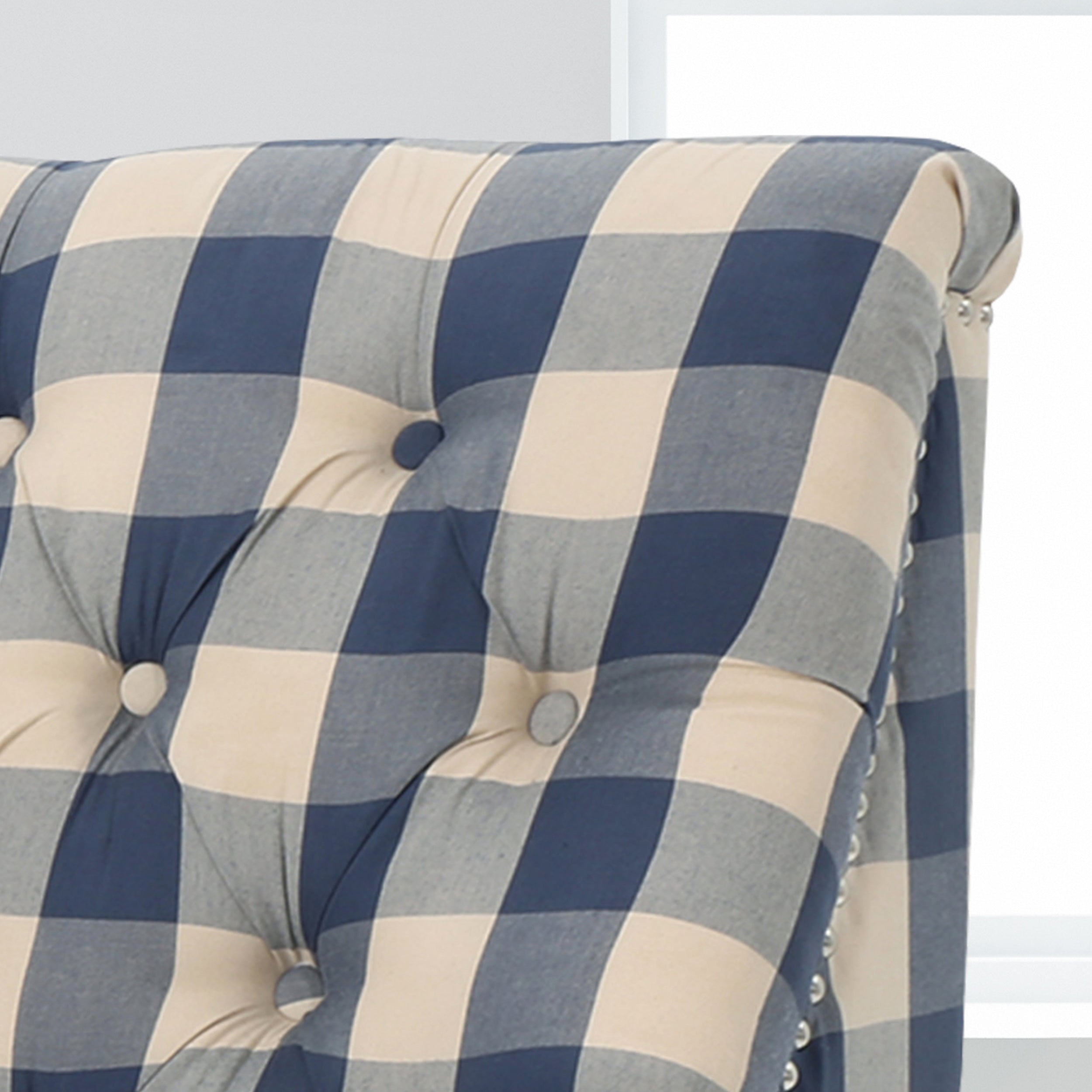 Paul Fabric Tufted Club Chair