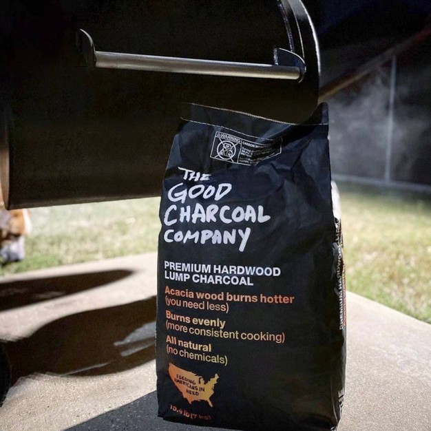 The Good Charcoal Company 8lb Premium Hardwood Lump Charcoal