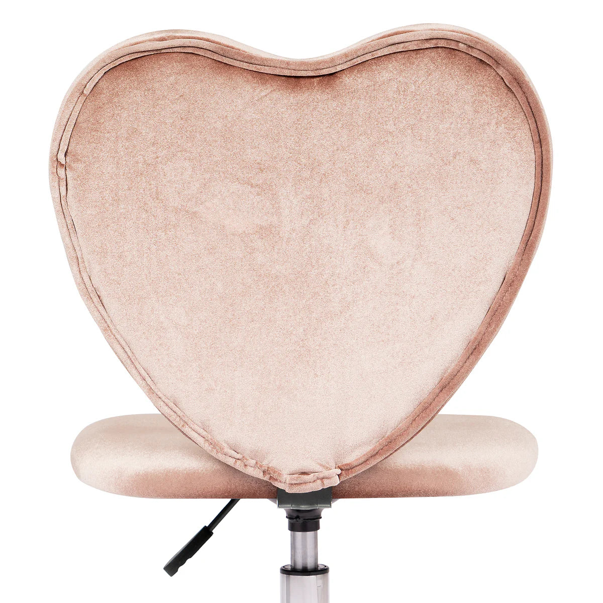 IVFS-IPS204-VBLK | Heart Swivel Vanity Chair