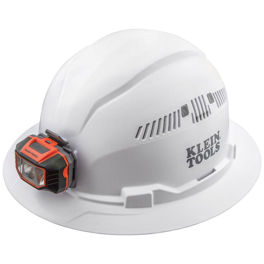 Klein Tools Hard Hat Vented Brim with Headlamp 60407 from Klein Tools