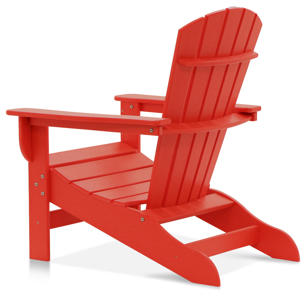 DUROGREEN Boca Raton Adirondack Set   Contemporary   Adirondack Chairs   by DuroGreen  Houzz