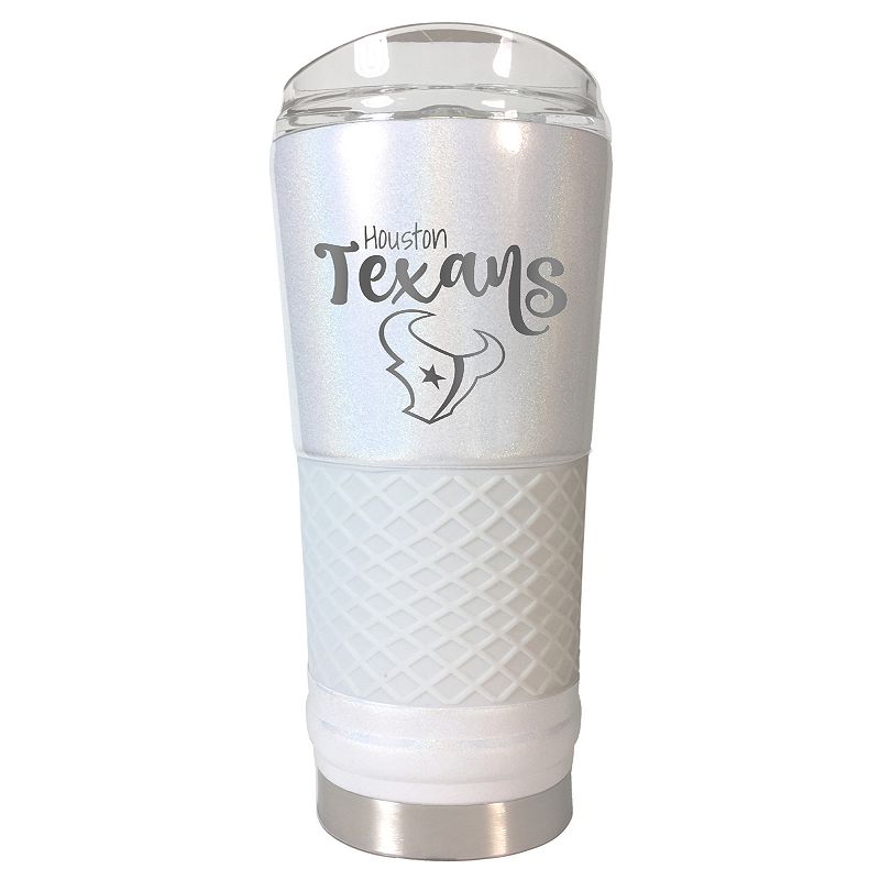 Houston Texans 24 oz Opal Finish Vacuum Insulated NFL Draft Tumbler