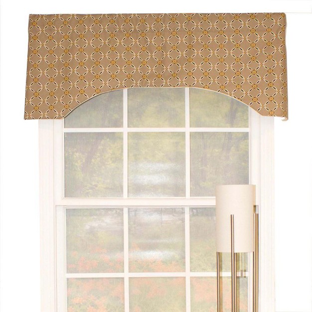 Rod Pocket Valance 50 quot X 17 quot Stone By Rlf Home