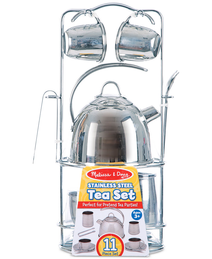 Melissa and Doug Melissa and Doug Stainless Steel Tea Set