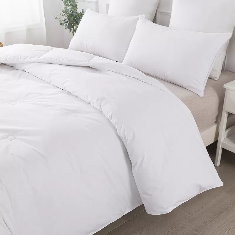 Dream On Decorative Button Stitch Down Comforter