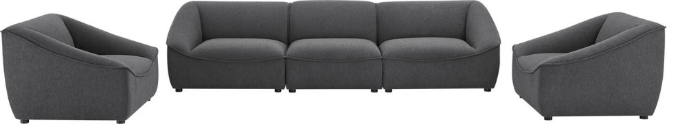 Wilson 5 Piece Living Room Set   Transitional   Living Room Furniture Sets   by HedgeApple  Houzz