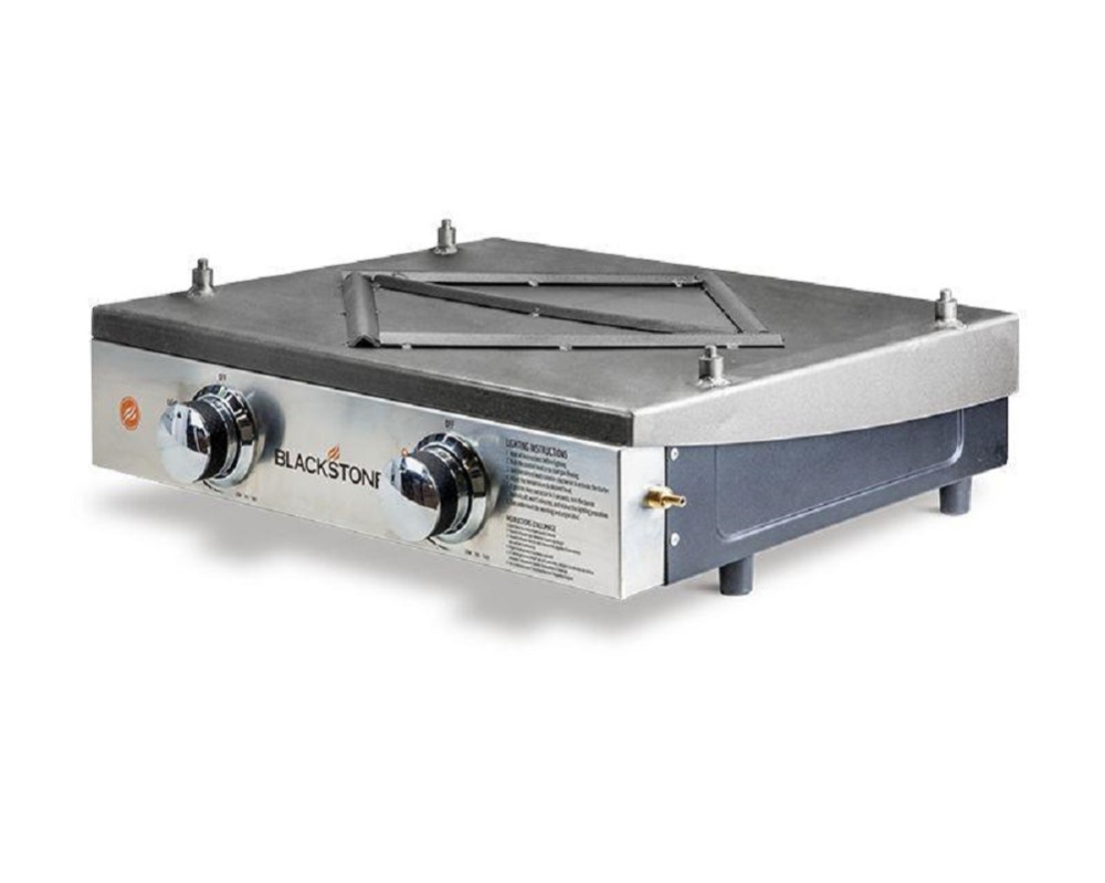 22 Tabletop Griddle with Stainless Steel Front Plate ;