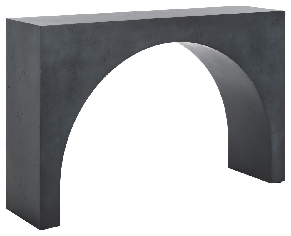 Safavieh Couture Katelynn Burled Mappa Console Table   Contemporary   Console Tables   by Safavieh  Houzz