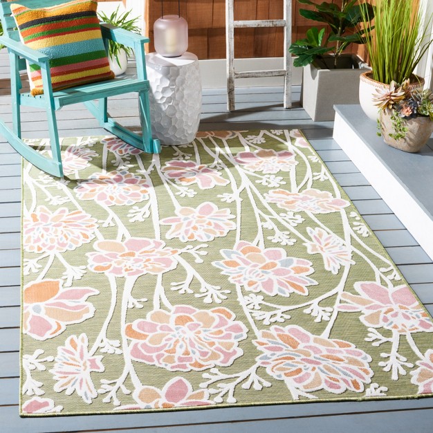 Cabana Cbn486 Power Loomed Indoor outdoor Area Rug Safavieh