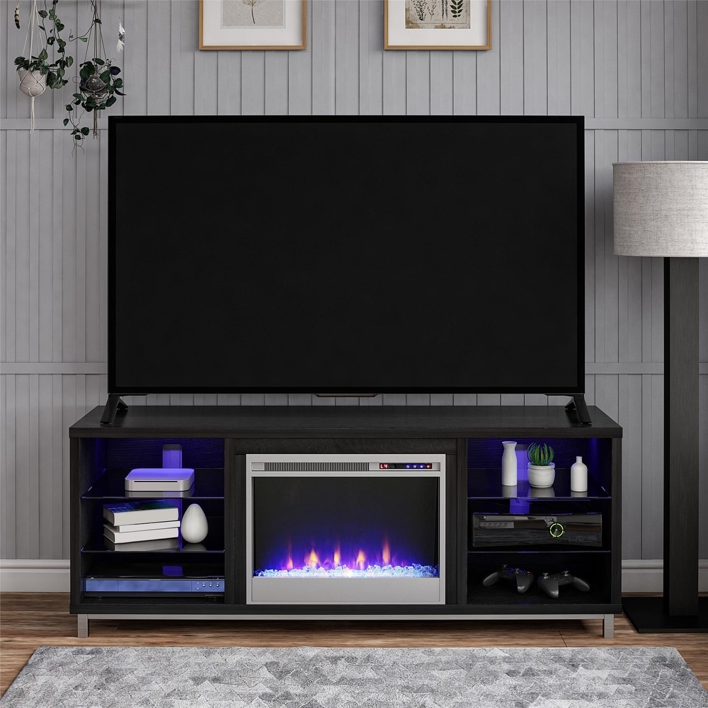 Avenue Greene Westwood Fireplace TV Stand TVs up to 70 Inches Wide