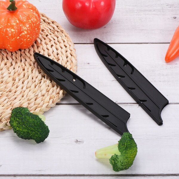 2Pcs Plastic Kitchen Knife Sheath Cover Sleeves for 8