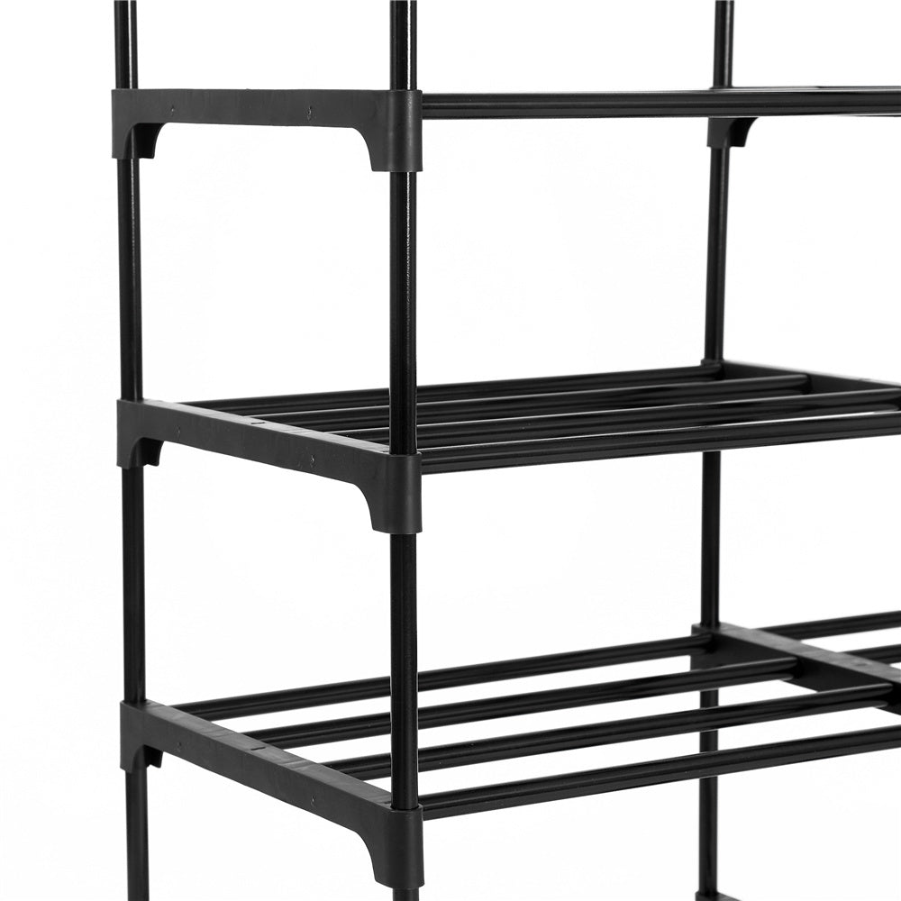 FAFIAR 6 Tiers Shoe Rack Organizer Metal 24-30 Pairs of ShoesandBoots