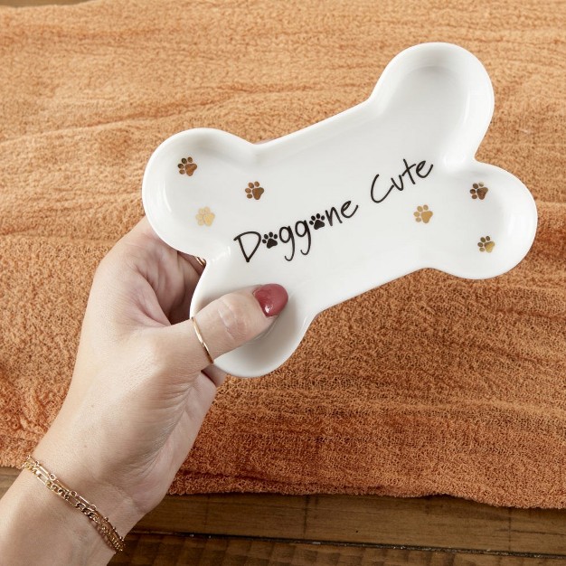 Kate Aspen Doggone Cute Trinket Dish set Of 2 23257na