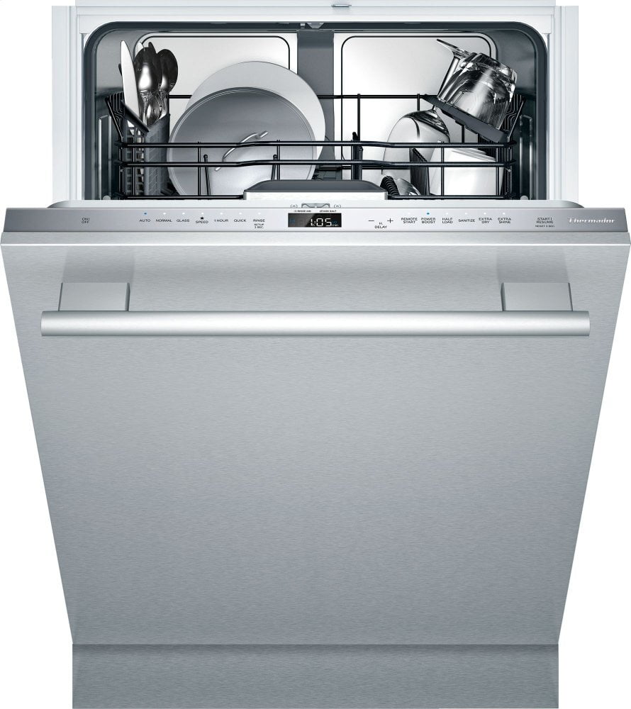 Thermador DWHD771WFM 24-Inch Masterpiece® Stainless Steel Glass Care Center Dishwasher