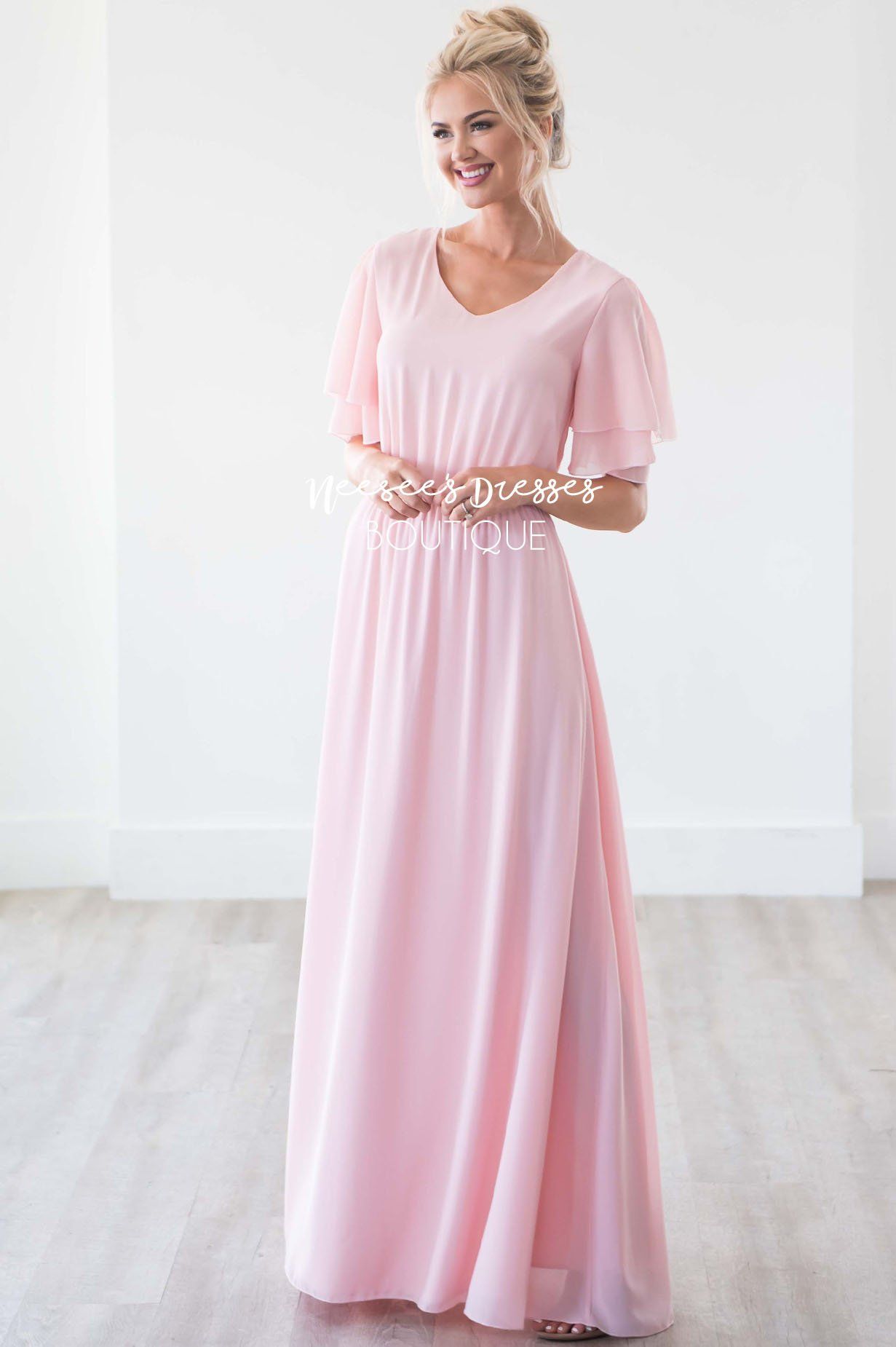 The Chloe Chiffon Maxi Dress