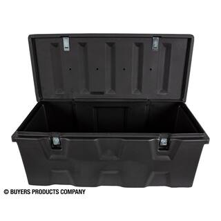 Buyers Products Company 23 in. x 25 in. x 77 in. Matte Black Plastic All-Purpose Truck Tool Box Chest 1712260