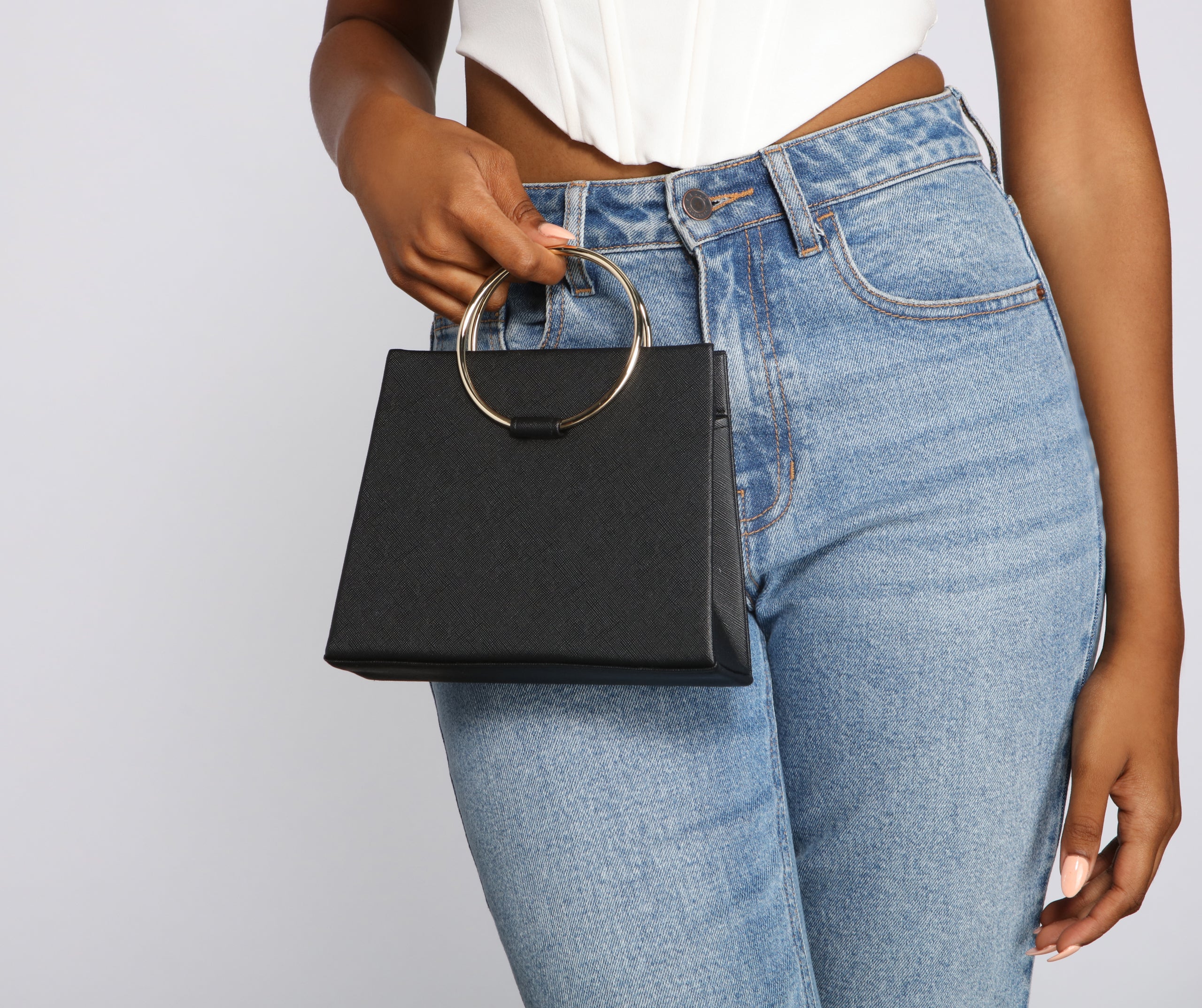 Sleek And Chic Mini Tote