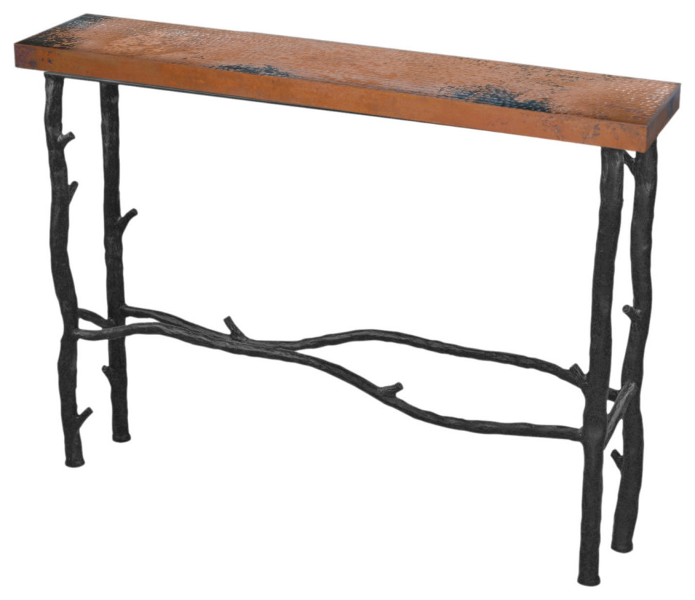 South Fork Small Console Table For 40 quotx8 quot  Rectangular Top   Rustic   Console Tables   by The Iron Shoppe  Houzz