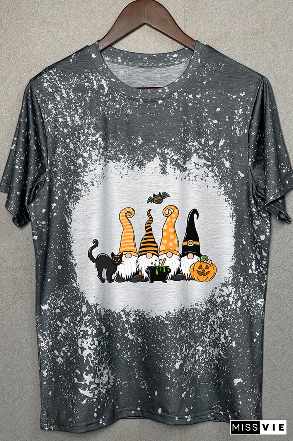 Halloween Gnomes Graphic Tee Wholesale