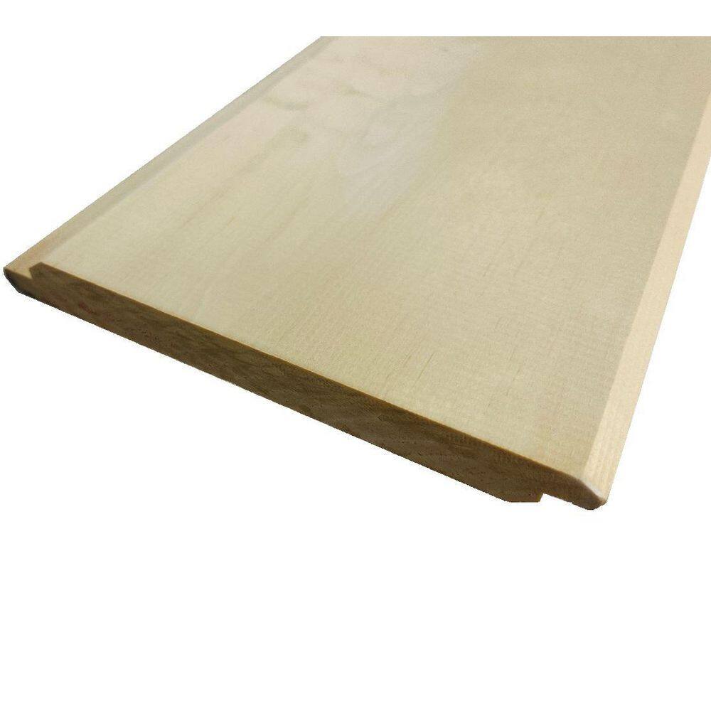 1 in. x 8 in. x 8 ft. Premium Pine Shiplap Siding Board (6-Pack) 188PSL6PK