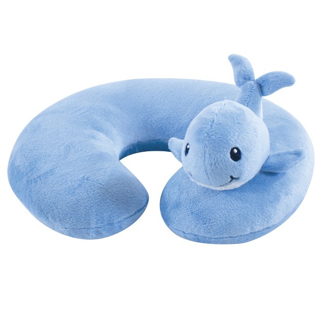 Hudson Baby Infant And Toddler Boy Neck Pillow Whale One Size