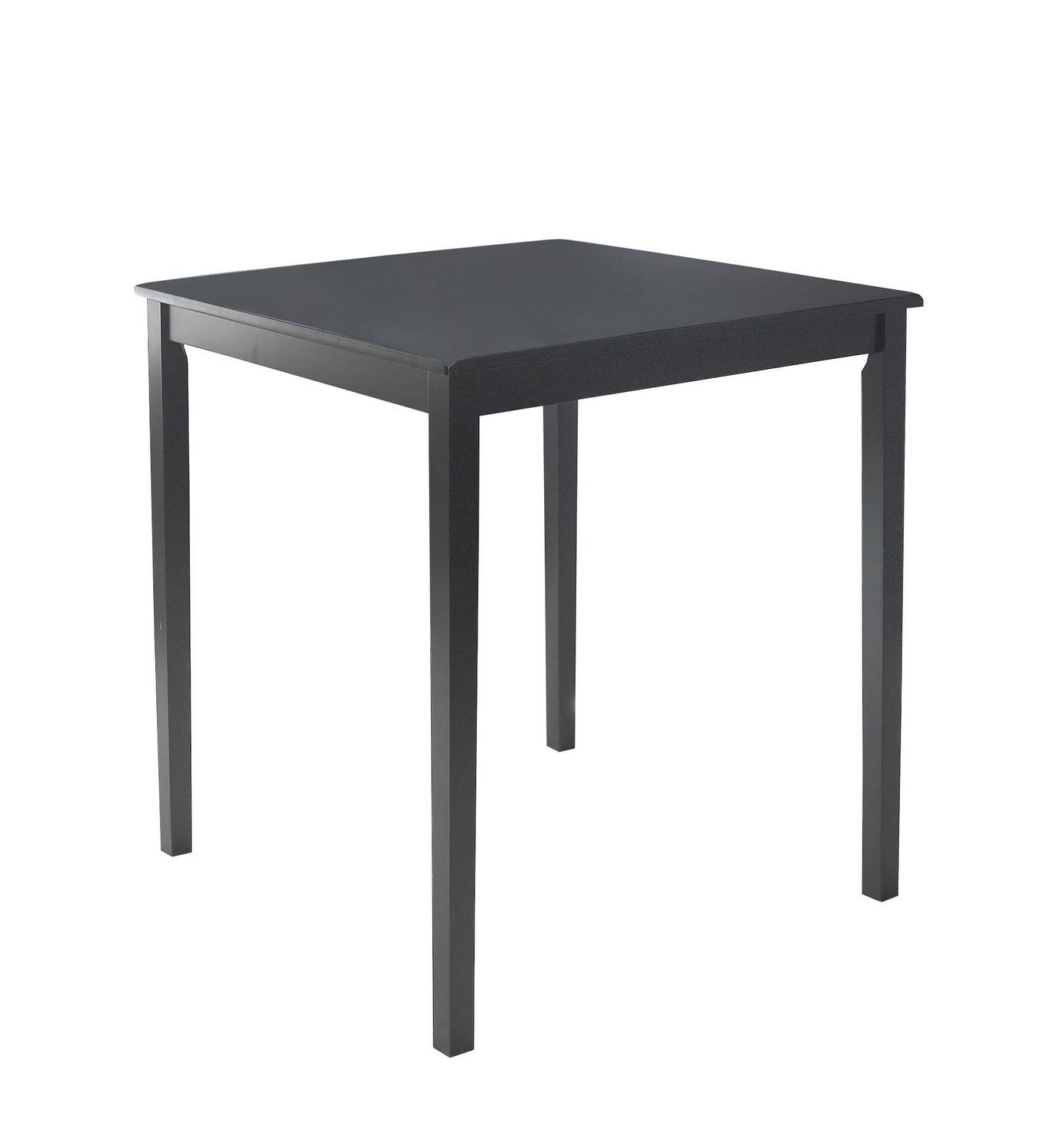 TMS Belfast Bar-Height Table， Black